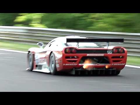 Saleen S7 R GT1 7.0-litre N/A V8 with UNRESTRICTED Exhaust SOUNDS at Circuit Spa Francorchamps!