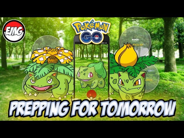 Community Day Preparation