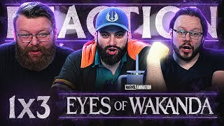 Eyes of Wakanda 1x3 REACTION!! "Lost and Found"