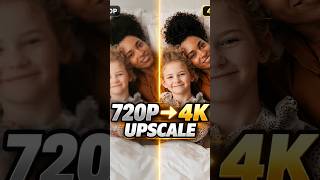 How to Upscale Video to 4K with AI and Keep It Sharp #upscale #videoquality