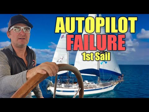 Couple Experiences ROUGH Seas And Autopilot FAILURE