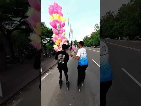 Skating stunt,don’t try it without any training #skating #skills #skate #skateboarding #rollerblad