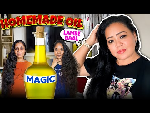 Baal Lambe Karne Wala Tel Ghar Mein Bana Liya 😲 | Bharti Singh | Haarsh Limbachiyaa | Golla
