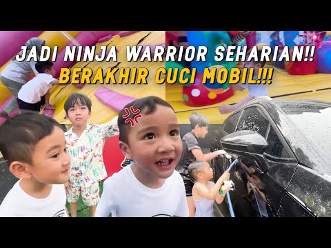 NGISI HARI LIBUR!!! RAFATHAR CIPUNG CUCI SEMUA KOLEKSI MOBIL RAFFI!!! LILY NANGIS GAIKUTAN?!!!