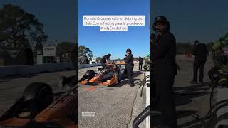 Romain Grosjean está en Sebring con Dale Coyne Racing para la prueba de #IndyCar de hoy.