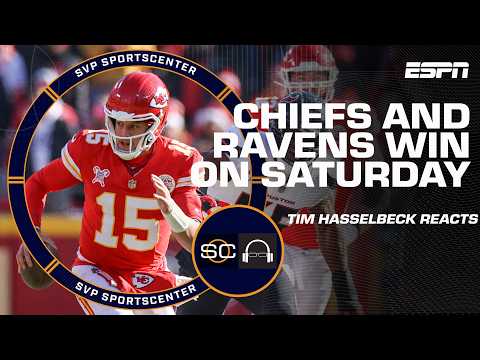 NFL Saturday Reaction with Tim Hasselbeck 🏈 Chiefs & Ravens win in Week 16 | SC with SVP