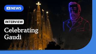 YouTube video thumbnail: Pope Blesses Sagrada Familia's Newest Tower, 100 Years After Gaudi's Death
