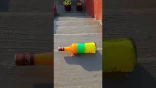 Oddly Satisfying Bottles Breaking Videos #asmr #experimnent #oddlysatisfying #bottlesbreaking #ytsho