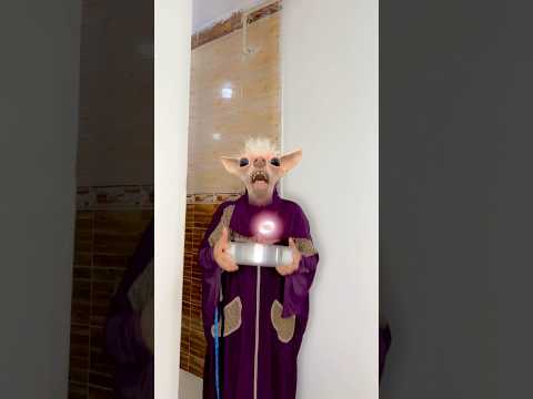 لما ابوك يلاقي عصايه سحريه😂🦄