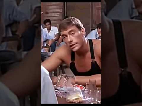 Jean Claude Van Damme! Bar Fight Scene #film #movie #classic #kickboxer #martialarts #80smovies