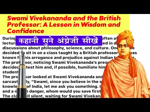 Swami Vivekananda Story||English Reading||English Story || English padhna kaise sikhe?