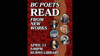 Boston College Poets Read 2026