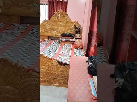 মারাত্মক ডিজাইনের গোলাপ খাট। #foryou #viral #furniture #bedroombed #shorts #video