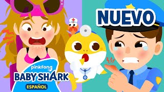 [NUEVO✨] ¡Caliente, Caliente! ¡Me Quemé! | Tiburón Bebé Juego de Hospital | Baby Shark en español