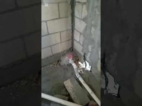 Instalación Sanitaria con PVC para lavabo, regadera y wc