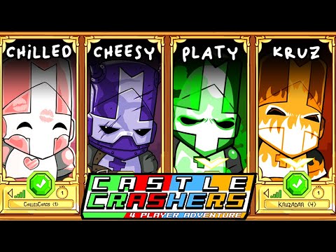 THE WORLD OF CASTLE CRASHERS! (Castle Crashers w/ Chilled, Cheesy, Platy & Kruz)