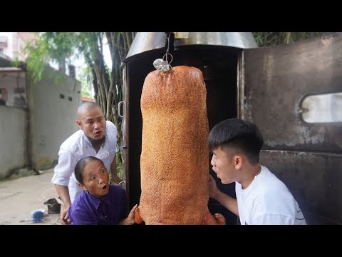 Bà Tân Vlog - Chiêu Đãi Cả Làng Con Lợn Quay Nổ Cốm 100Kg Và Cái KẾt