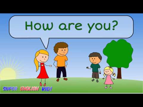 ♫ How are you? or How old are you? - Song for kids. (Grade 1)♫ - YouTube