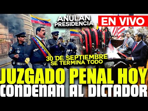 ¡IMPORTANTE!🔴"MADURO  ENTRA A JUICIO POR FRAUDE ELECTORAL ! HOY MADURO ES CONDENADO !! VENEZUELA HOY