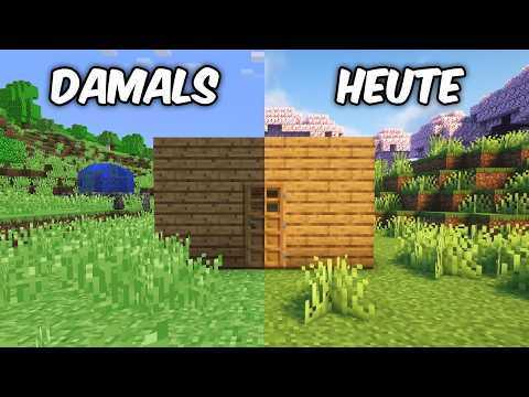 Ich baue meine Erste Minecraft Welt 8 Jahre später