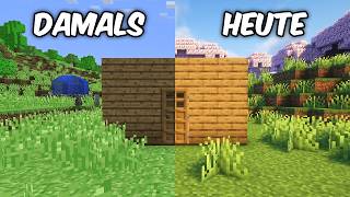 Ich baue meine Erste Minecraft Welt 8 Jahre später