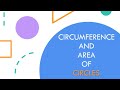 Exploring Circumference and Area of Circles