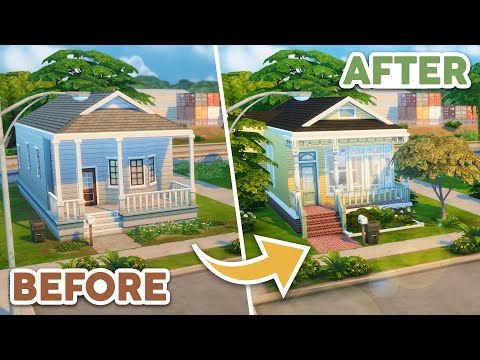 Crick Cabana Renovation // The Sims 4 Speed Build: Base Game Renovation