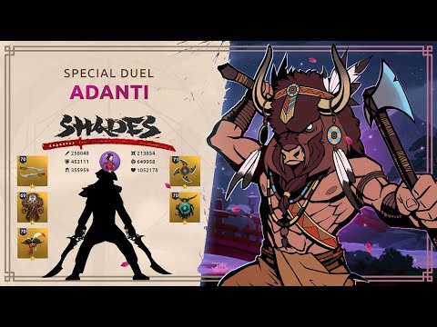 Shades: Shadow Fight Roguelike || ADANTI BOSS 「iOS/Android Gameplay」