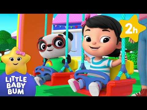 Who Can Swing the Highest?! | Little Baby Bum | Preschool Songs | Nursery Rhymes