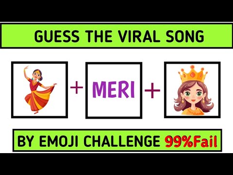 Can You Guess The Songs From Emojis? #emojichallenge