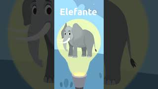Aventura na selva 🦁🐘🐒 Que animal está escondido? 🕵🏻‍♂️