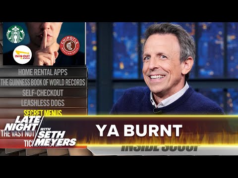 Ya Burnt: Secret Menus, Ticketmaster