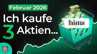 Diese 3 Aktien kaufe ich JETZT! 15.000€ investiert💰