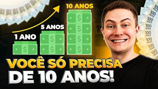 PARE DE TRABALHAR EM 10 ANOS! Revelei o segredo da aposentadoria rápida (na prática)!