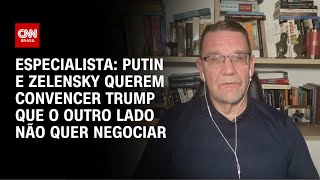 Putin e Zelensky querem convencer Trump que o outro lado não quer negociar, diz Gunther Rudzit | WW
