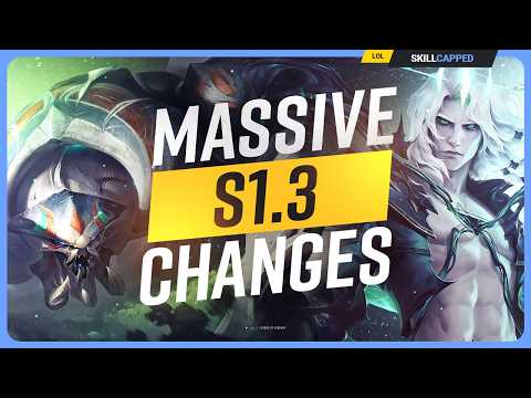 NEW PATCH 25.S1.3 CHANGES: Attack Speed Cap Increased! - League of Legends