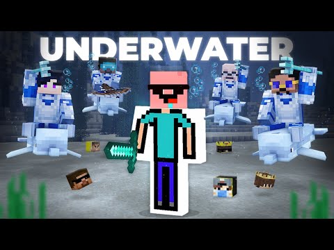 How I Found this UNDERWATER KINGDOM in Headsteal SMP