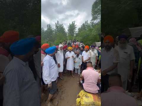 पंजाब कांग्रेस के रहे मुख्यमंत्री बाढ़ प्रभावित इलाके में जाकर उन की मदद की ||#viralvideo #shortvideo