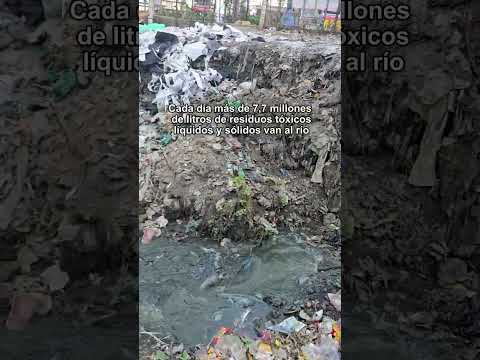 Visito uno de los rios más contaminados del Planeta #shorts