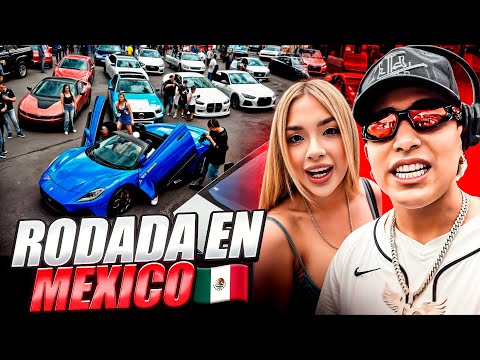 MÉXICO ESTÁ LLENO de CARROS EXÓTICOS!! 😱 Rodada ÉPICA CON MARIA JULISSA 🔥