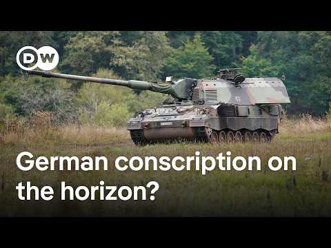 YouTube video thumbnail: Germany Considers Reinstating Compulsory Military Service – but do Germans Actually Want to Fight?