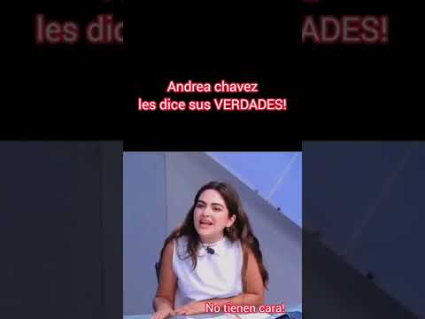 Andrea Chavez les dio para LLEVAR!!!!!