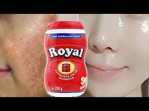 PELE de Bebê em poucos DIAS! USE PÓ ROYAL para Remover MANCHAS e RUGAS da PELE