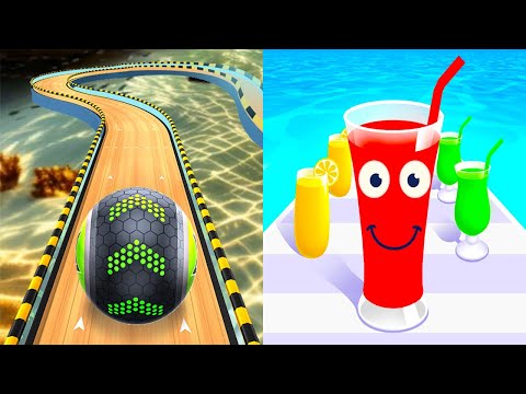 Going Balls VS Juice Run - All Levels Gameplay Android iOS Ep 7