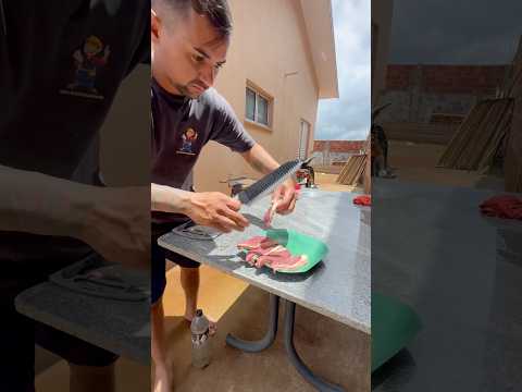 COMENDO PICANHA PELA PRIMEIRA VEZ #shorts