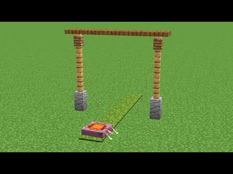 Minecraft 1.19 nuevo columpio funcional #shorts