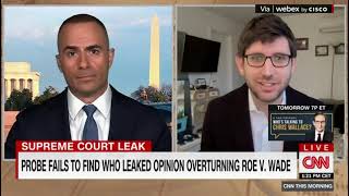 Fix the Court's Gabe Roth talks SCOTUS leak investigation on CNN