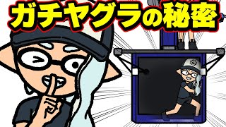 【手描きイラスト動画】誰も知らないガチヤグラの秘密【スプラトゥーン３/ガチヤグラ】