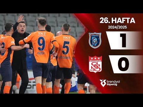 R. Başakşehir (1-0) Sivasspor | 26. Hafta - Trendyol Süper Lig 2024/2025 Sezonu