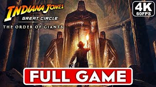 INDIANA JONES AND THE GREAT CIRCLE The Order Of Giants DLC Gameplay Walkthrough FULL GAME [4K 60FPS]